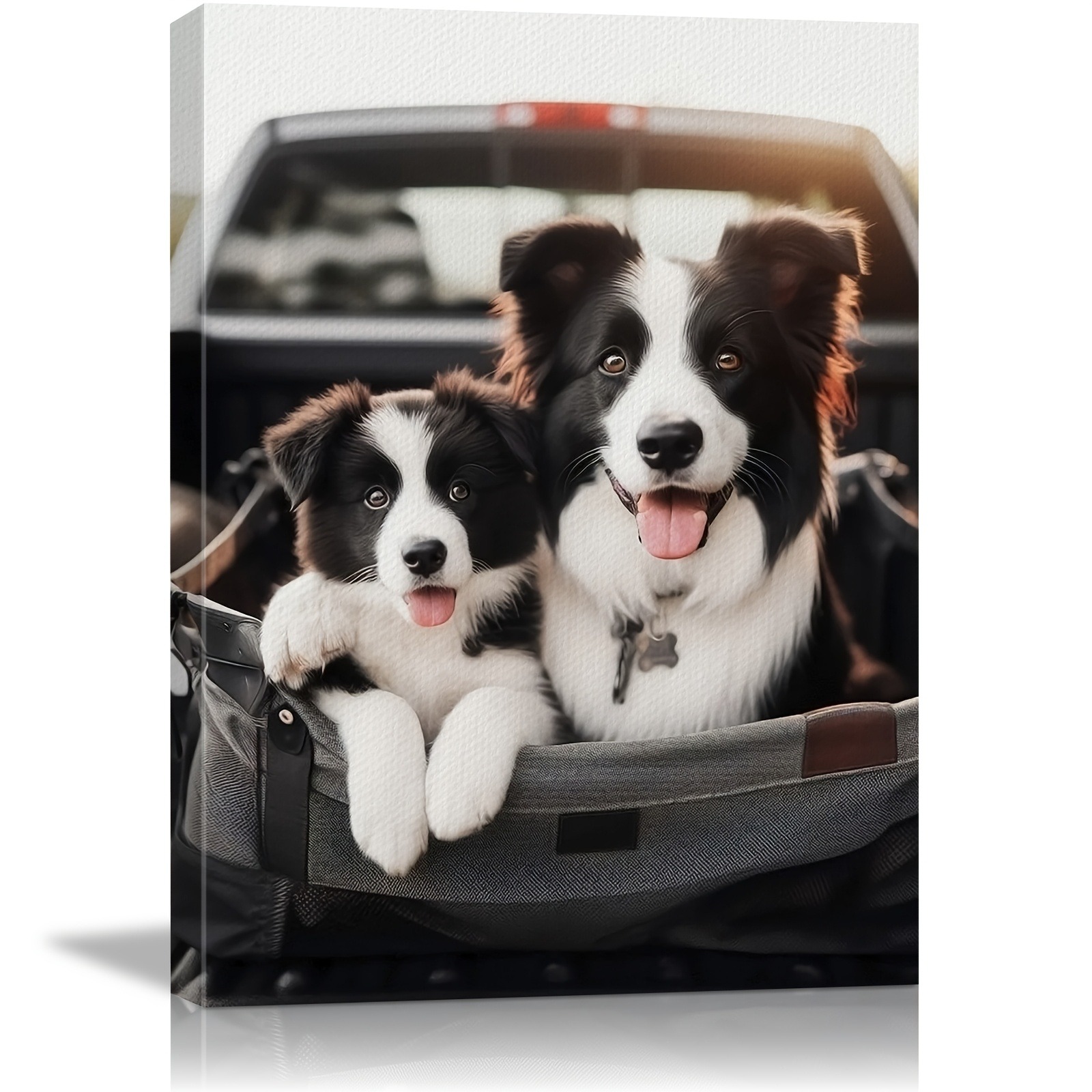 Pet Portrait Custom - Lukisan Kanvas Cetak Kustom Dari Foto