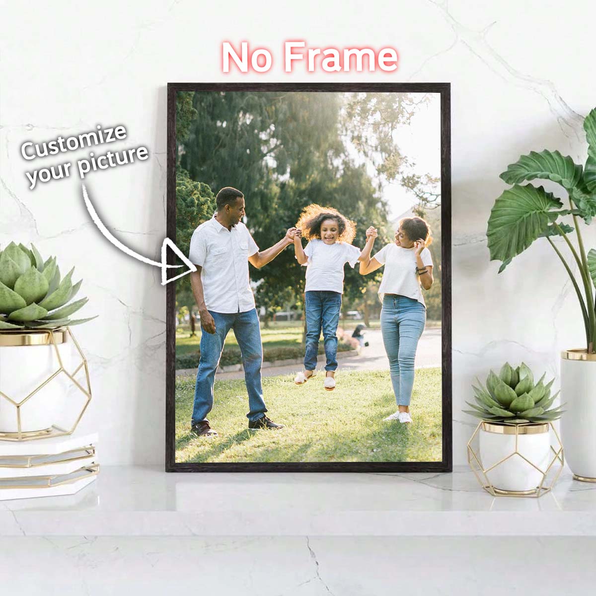 Pet Portrait Custom - Lukisan Kanvas Cetak Kustom Dari Foto