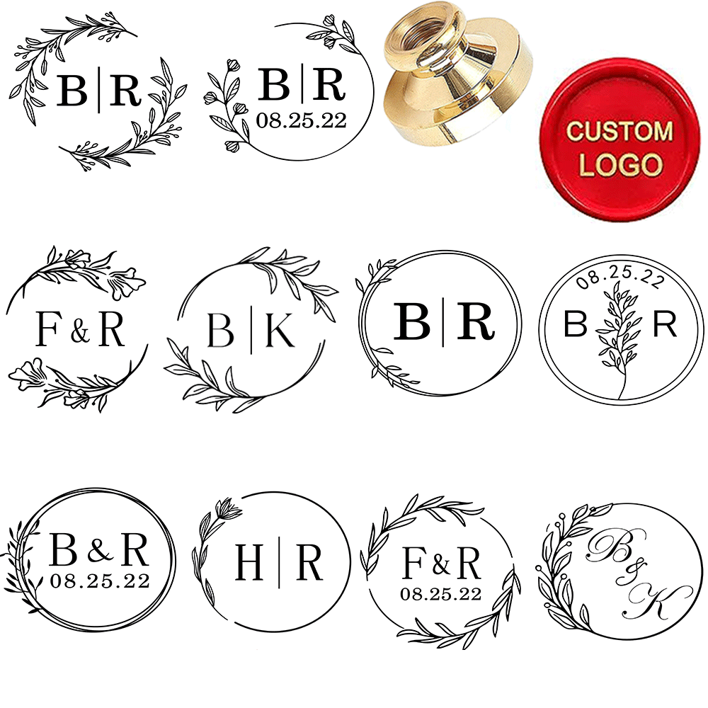 Wax Seal Letter Kit - Kit Stempel Segel Lilin Huruf Kustom,