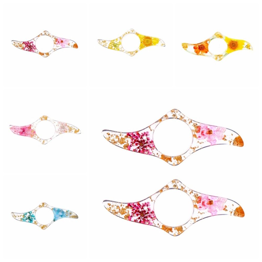 Dried Flower Bookmark - Aksesori buku akrilik ibu jari buku