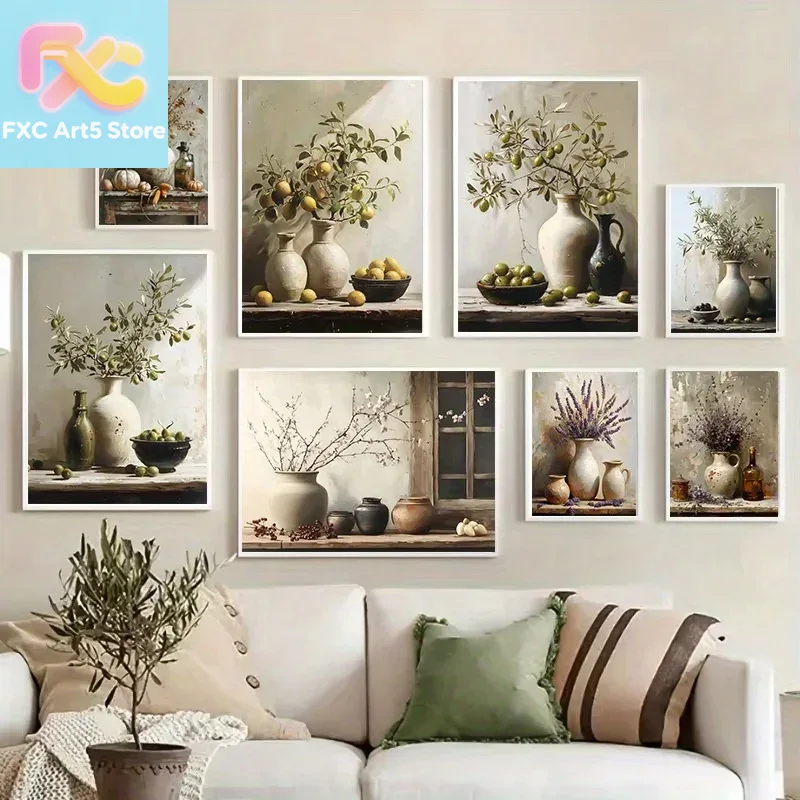 Family Tree Print - 1pc frameless 1pc Poster Retro Still