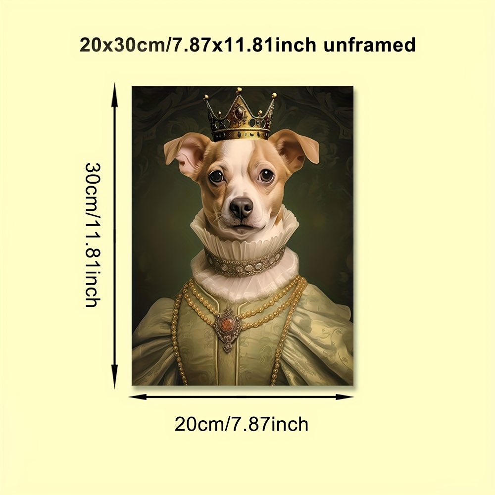 1PC Lukisan Kepala Hewan Pelih - Pet Portrait Custom ulasan dan harga