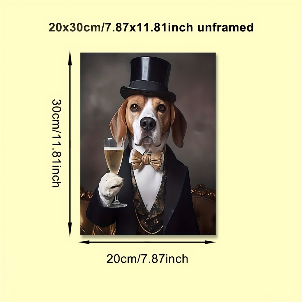 1PC Lukisan Kepala Hewan Pelih - Pet Portrait Custom ulasan dan harga