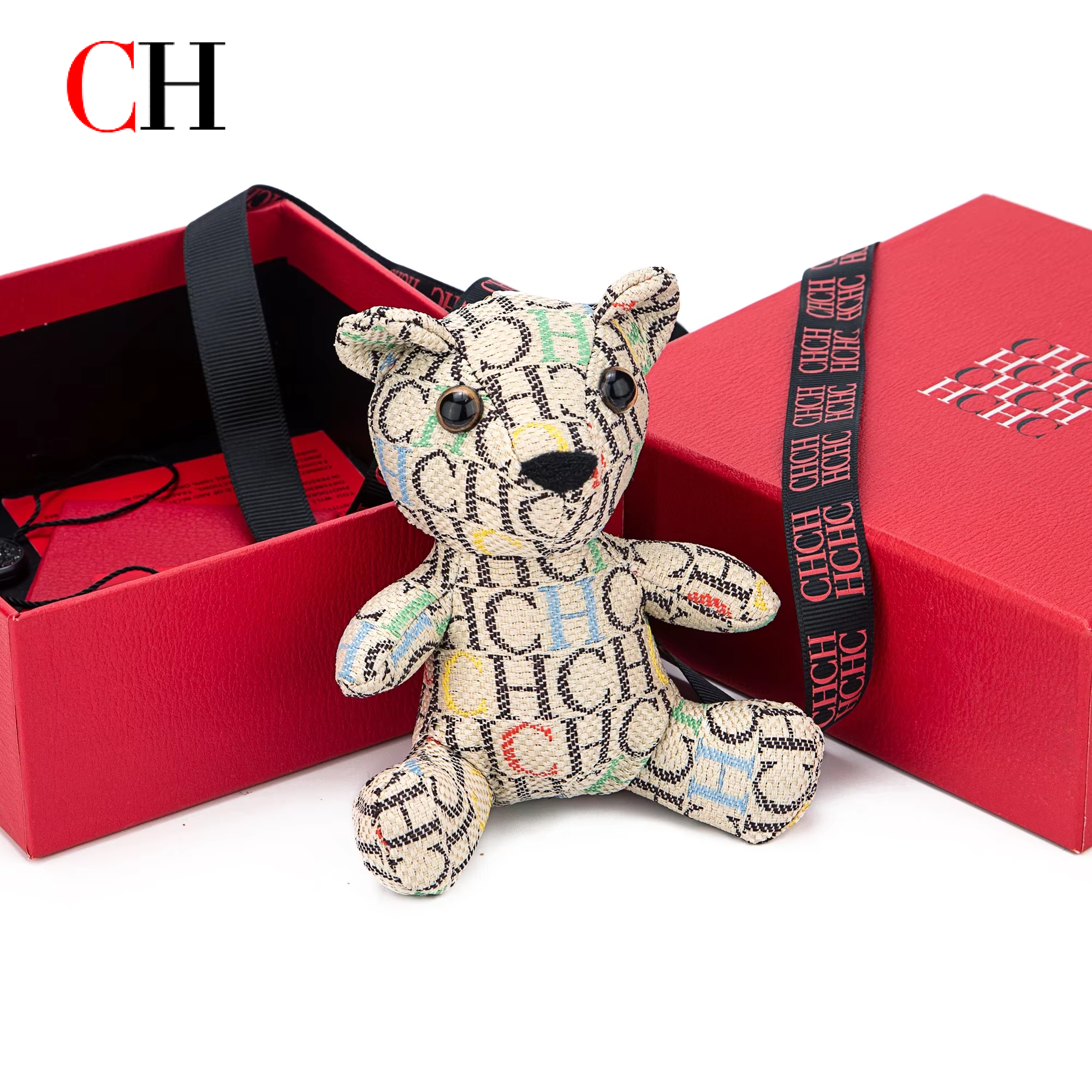 Gantungan Kunci Boneka Beruang - Monogram Keychain Leather ulasan dan harga