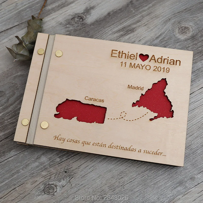 Buku Tamu Pernikahan Terukir P - Custom Star Map ulasan dan harga