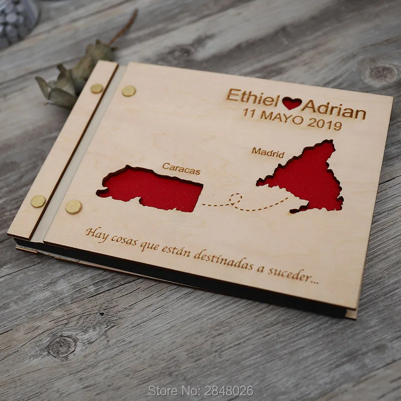 Buku Tamu Pernikahan Terukir P - Custom Star Map ulasan dan harga