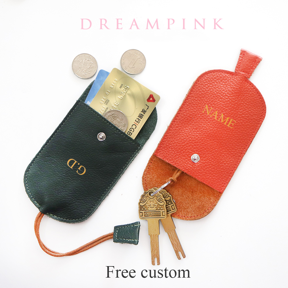 Gratis Monogram Kulit Sapi Kun - Monogram Keychain Leather ulasan dan harga
