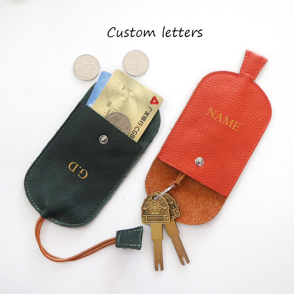Gratis Monogram Kulit Sapi Kun - Monogram Keychain Leather ulasan dan harga