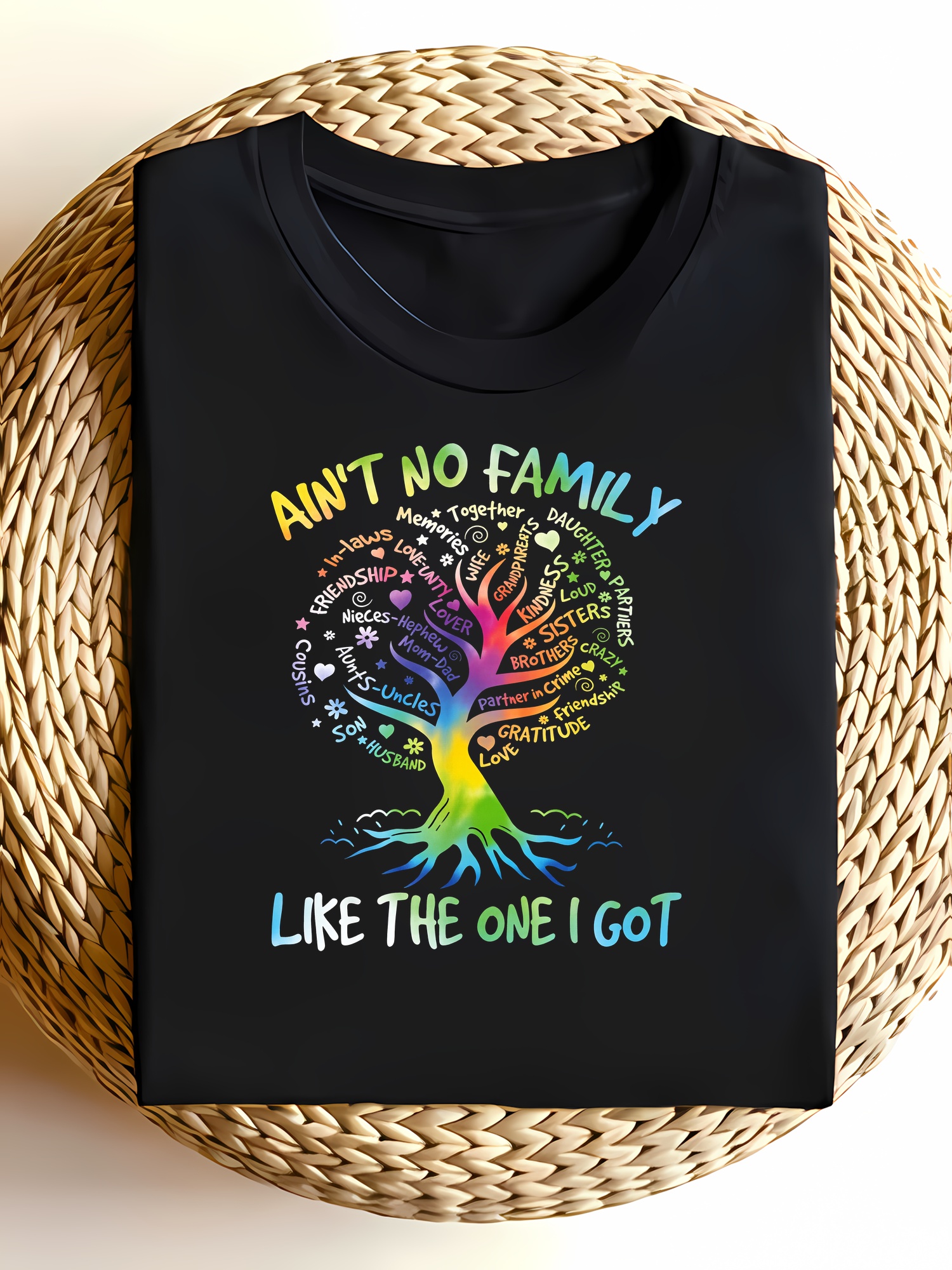 Kaos Grafis Pohon Keluarga Pel - Family Tree Print ulasan dan harga