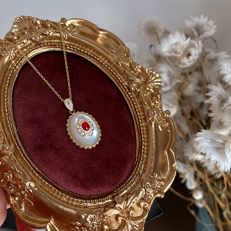 Fashion Wanita Cahaya Bunga Me - Birth Flower Necklace ulasan dan harga