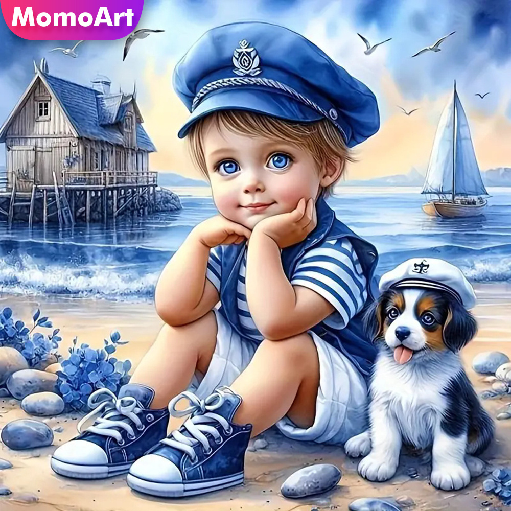 Momoart lukisan berlian penuh  - Photo Mosaic Print ulasan dan harga