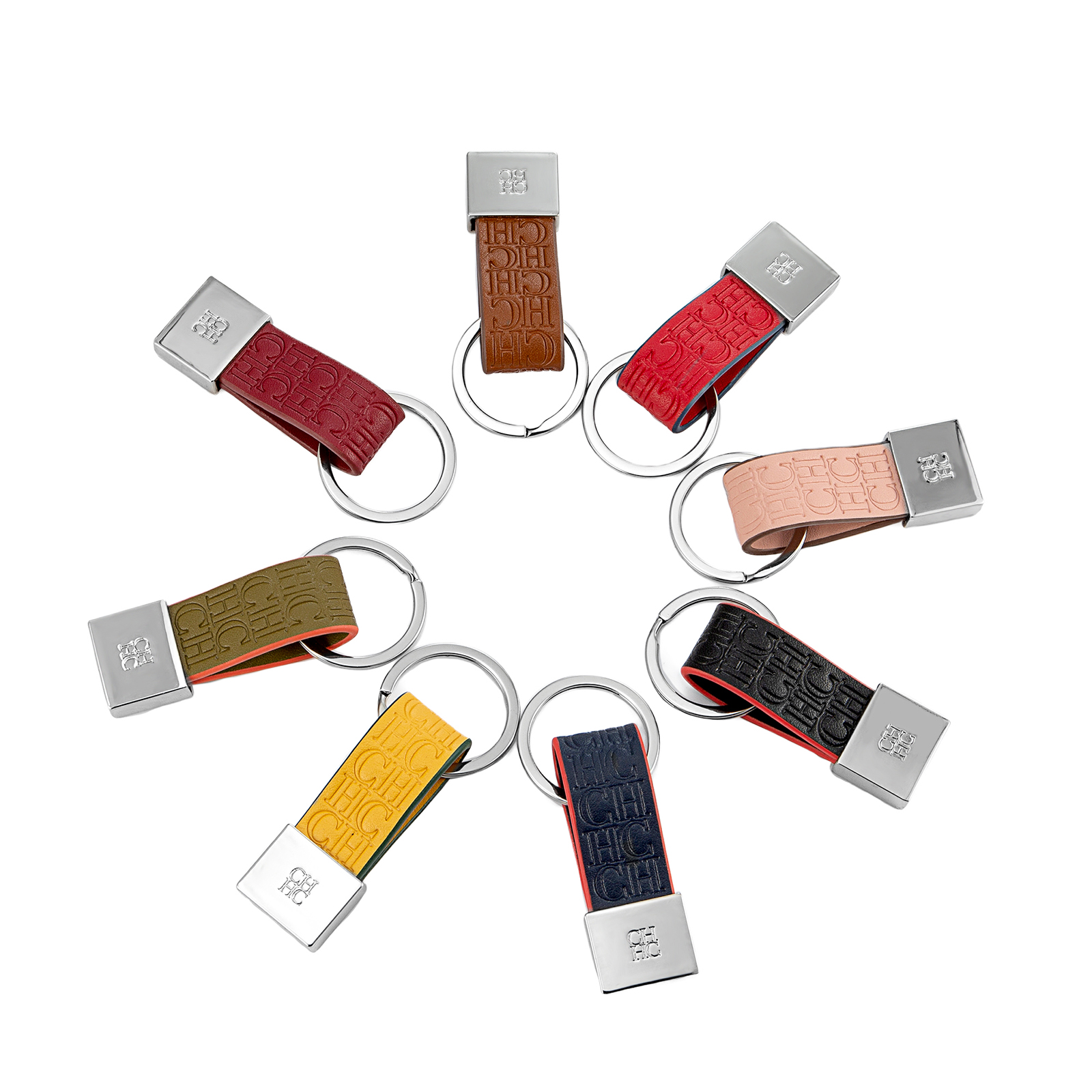 Gantungan Kunci Kulit Monogram - Monogram Keychain Leather ulasan dan harga