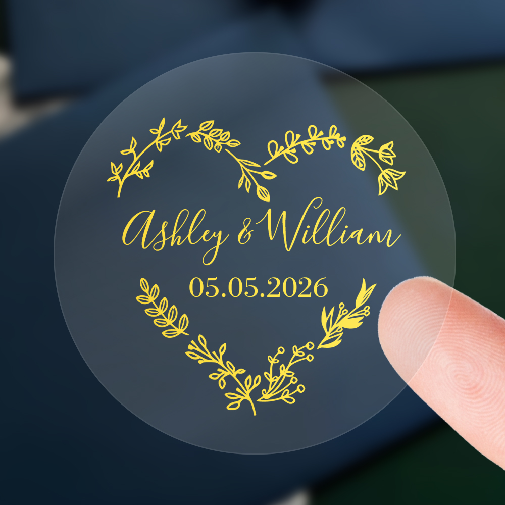 50 Buah Stiker Pernikahan yang - Personalised Candle Label ulasan dan harga