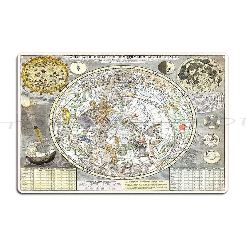 Peta Bintang Langit Selatan, P - Custom Star Map ulasan dan harga