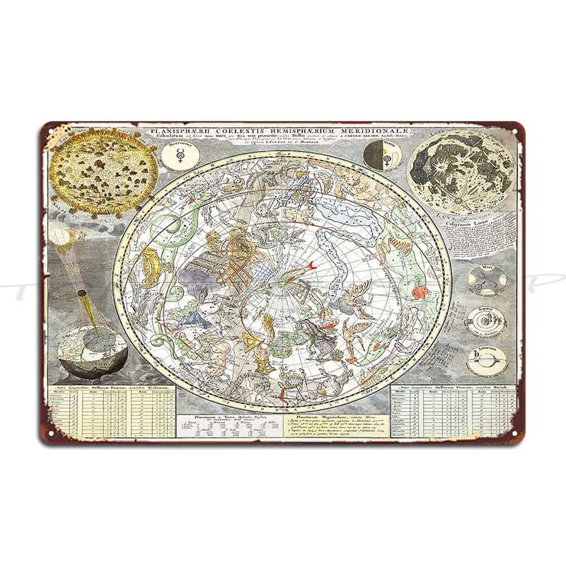 Peta Bintang Langit Selatan, P - Custom Star Map ulasan dan harga
