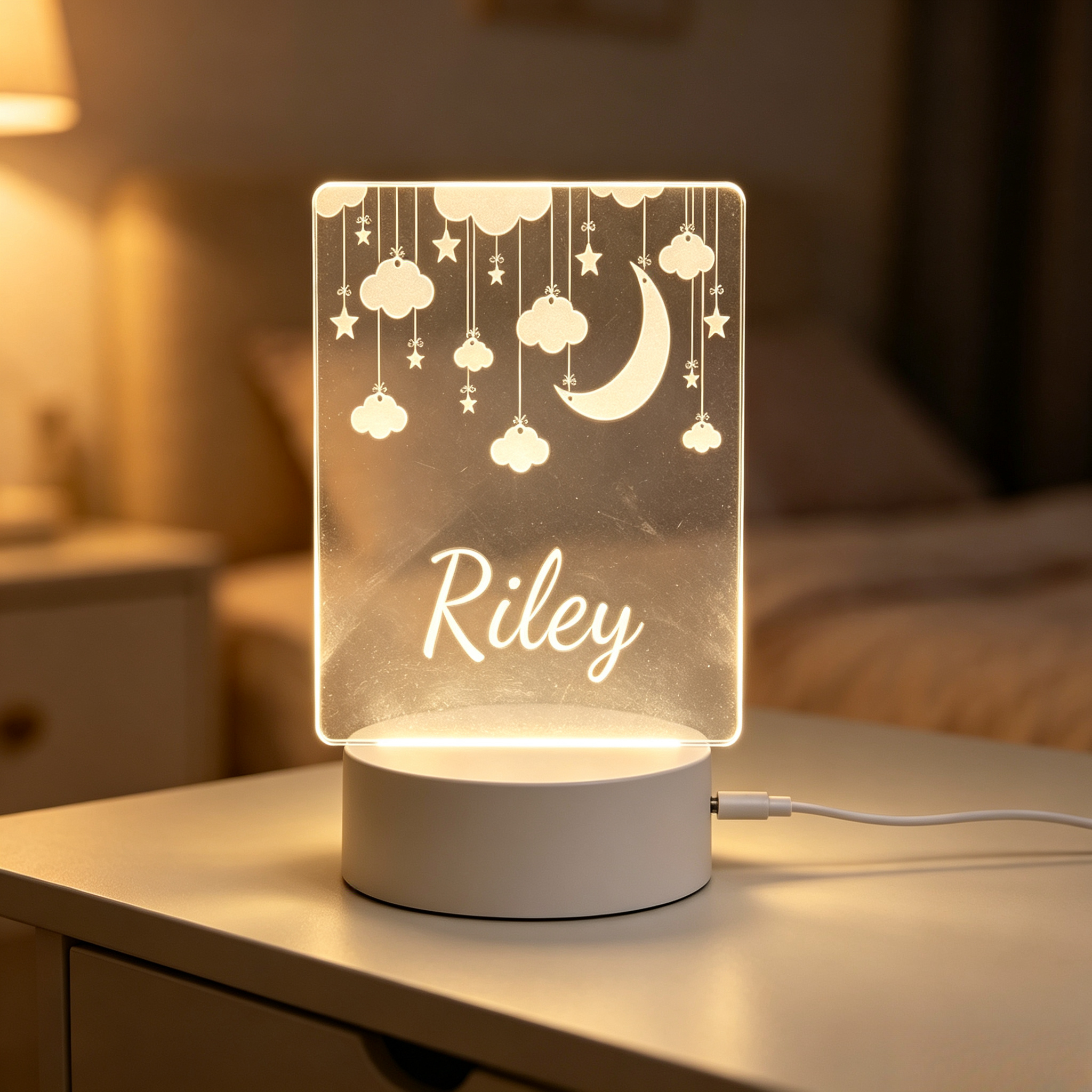 Lampu Akrilik 3D Elegan Berben - Custom Night Sky ulasan dan harga