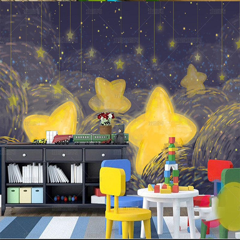 Wallpaper 3D Lukisan Tangan Ku - Custom Night Sky ulasan dan harga