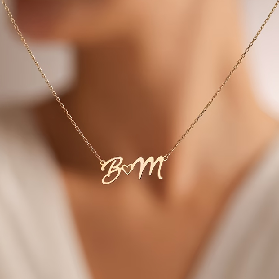 Kalung Nama Kustom untuk Wanit - Name Necklace Custom ulasan dan harga