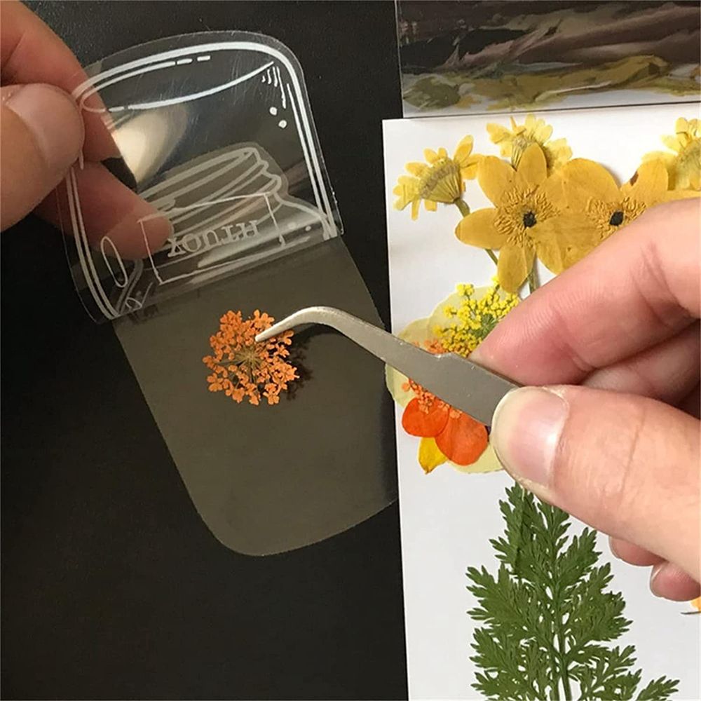 Stiker pembatas buku bunga ker - Dried Flower Bookmark ulasan dan harga