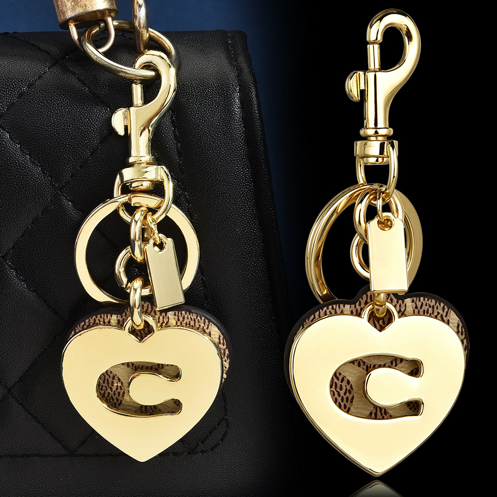 Gantungan Tas Kulit Motif Bung - Monogram Keychain Leather ulasan dan harga