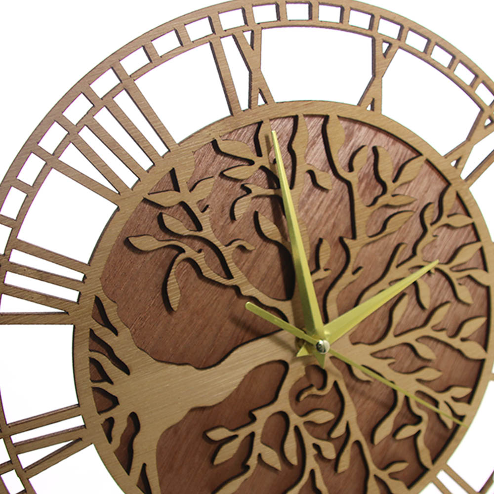 Pohon Kehidupan Jam Dinding Ka - Family Tree Print ulasan dan harga