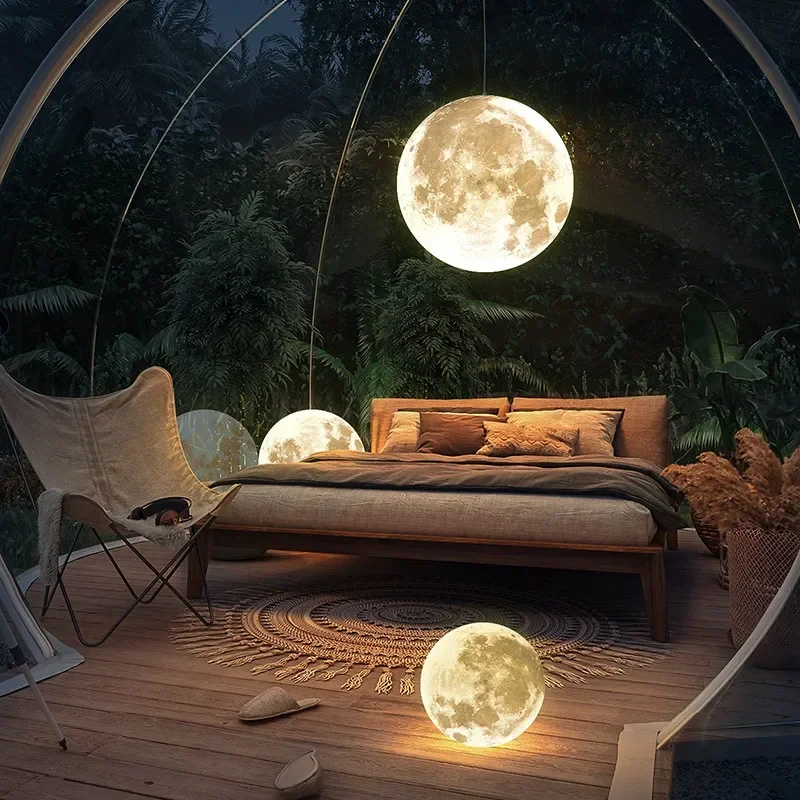 Lampu gantung bulan penuh krea - Custom Night Sky ulasan dan harga