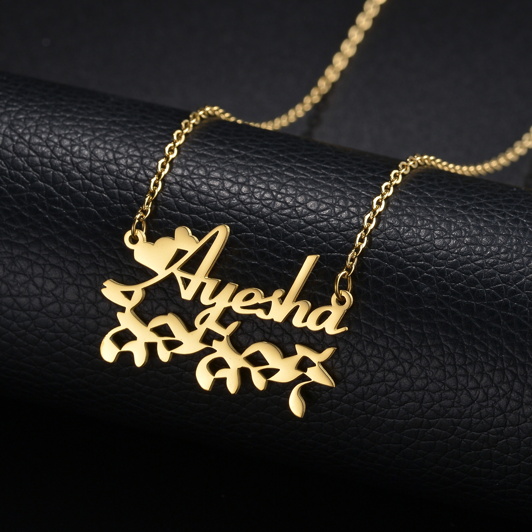 Atoztide Kalung Nama Tanaman K - Birth Flower Necklace ulasan dan harga