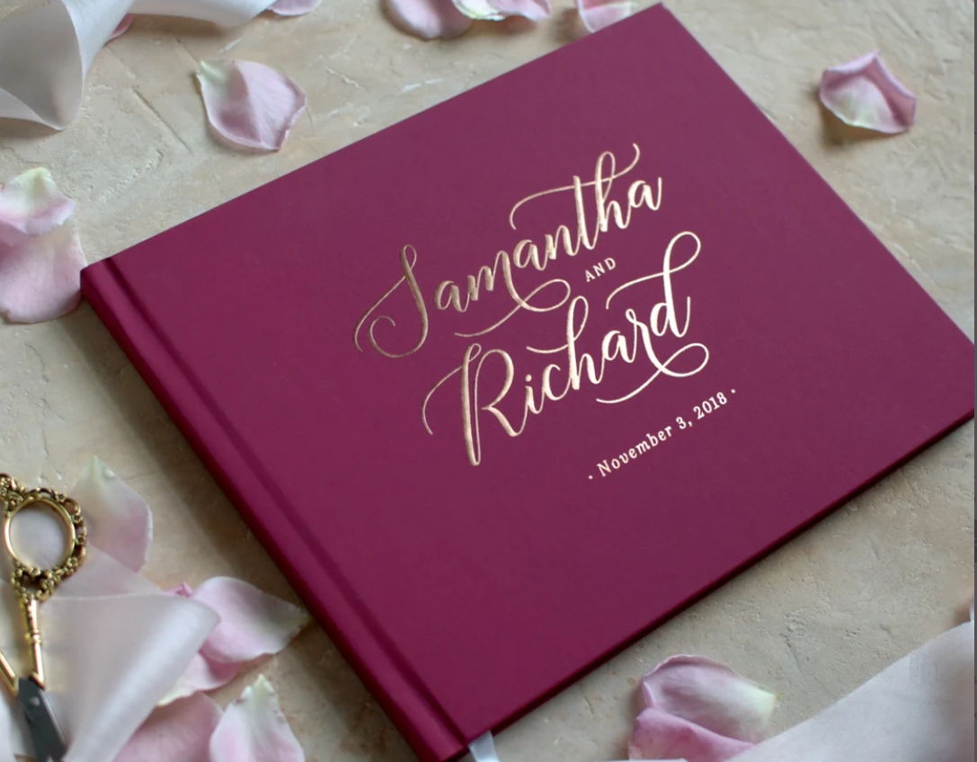 Buku Tamu Pernikahan Elegan Ku - Custom Photo Book ulasan dan harga
