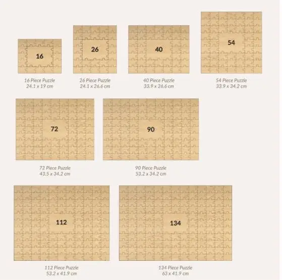 Buku Tamu Puzzle Foto Kayu Kus - Custom Photo Book ulasan dan harga