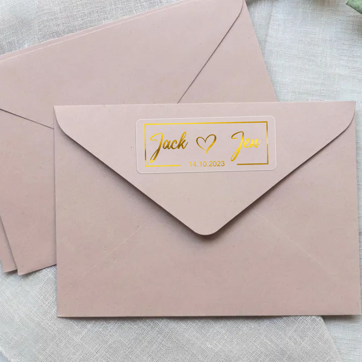 30-240 Buah Stiker Pernikahan  - Personalised Candle Label ulasan dan harga