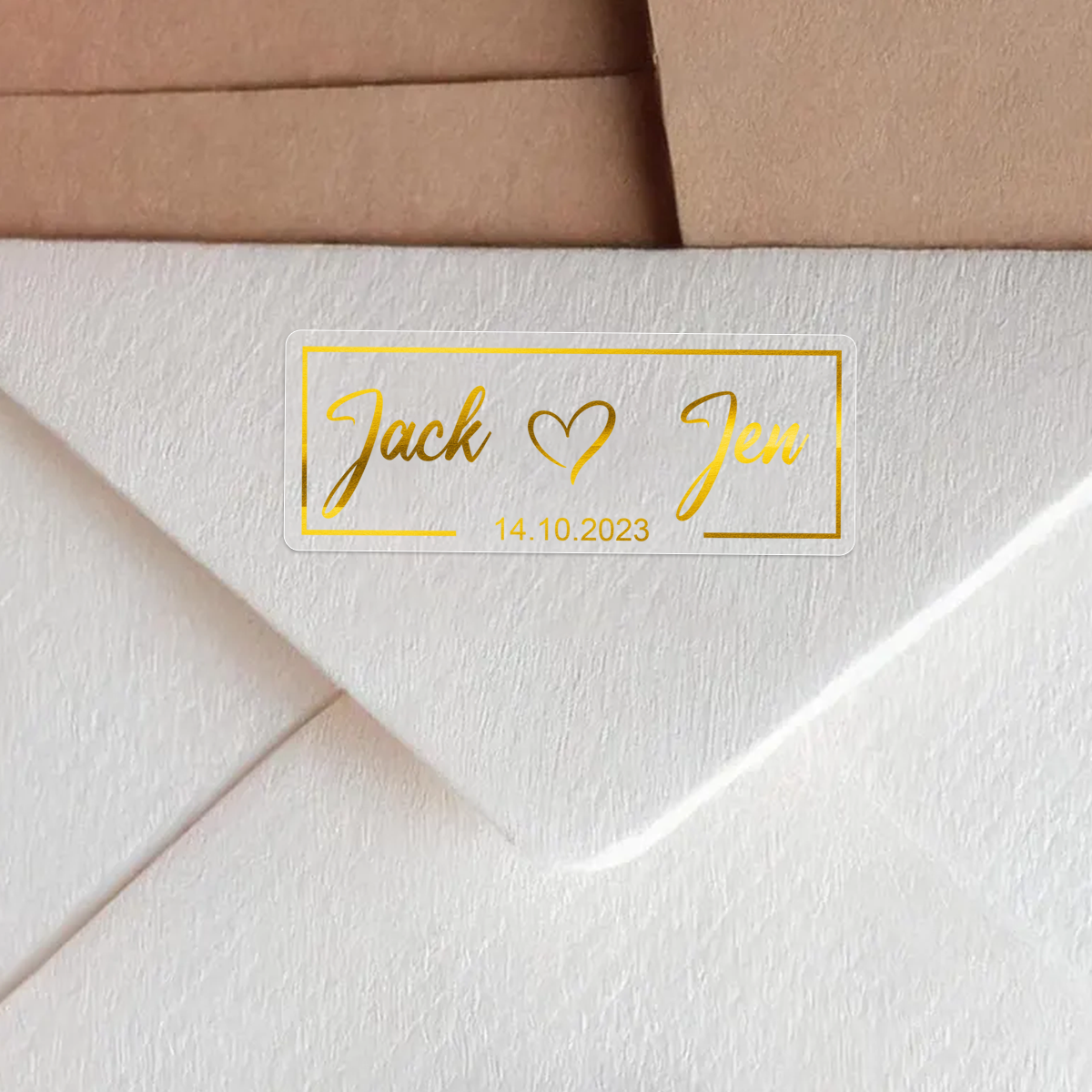 30-240 Buah Stiker Pernikahan  - Personalised Candle Label ulasan dan harga