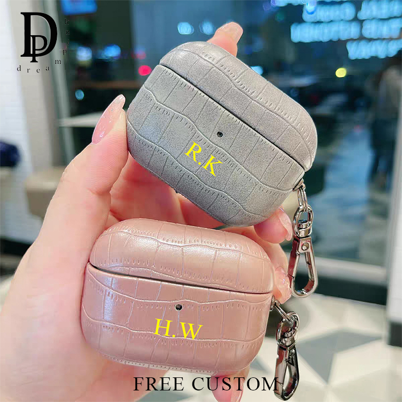 Casing eafone kulit buaya nama - Monogram Keychain Leather ulasan dan harga