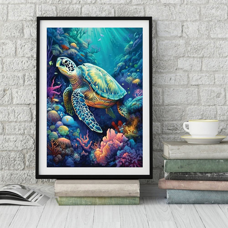 1 Buah Kit Lukisan Berlian Bul - Photo Mosaic Print ulasan dan harga
