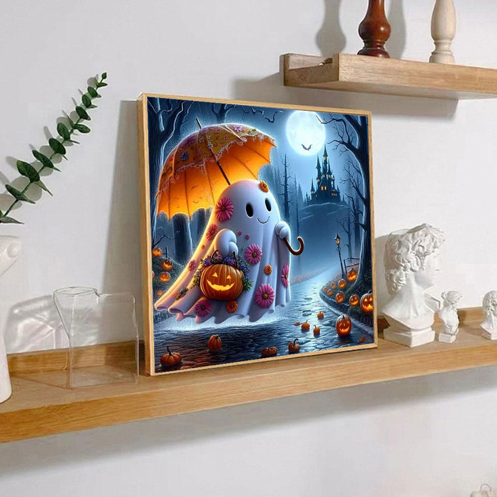 Lukisan Berlian Hantu Malam Mo - Photo Mosaic Print ulasan dan harga