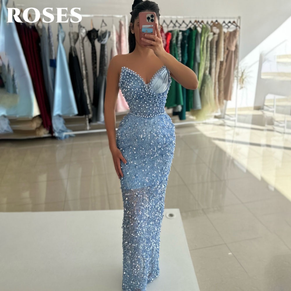 ROSES Sky Blue Glamorous Party - Custom Night Sky ulasan dan harga