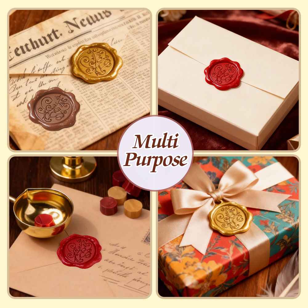 Set Hadiah Stempel Lilin denga - Wax Seal Letter Kit ulasan dan harga