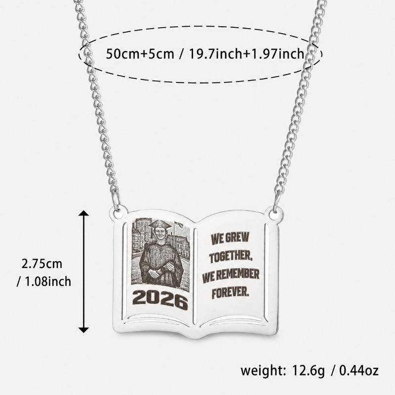 Kalung Buku Foto Kustom Baja A - Custom Photo Book ulasan dan harga