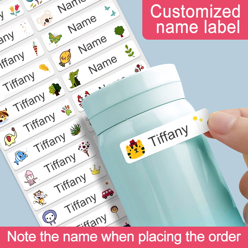 Stiker Nama Tahan Air yang Dip - Personalized Name Box ulasan dan harga
