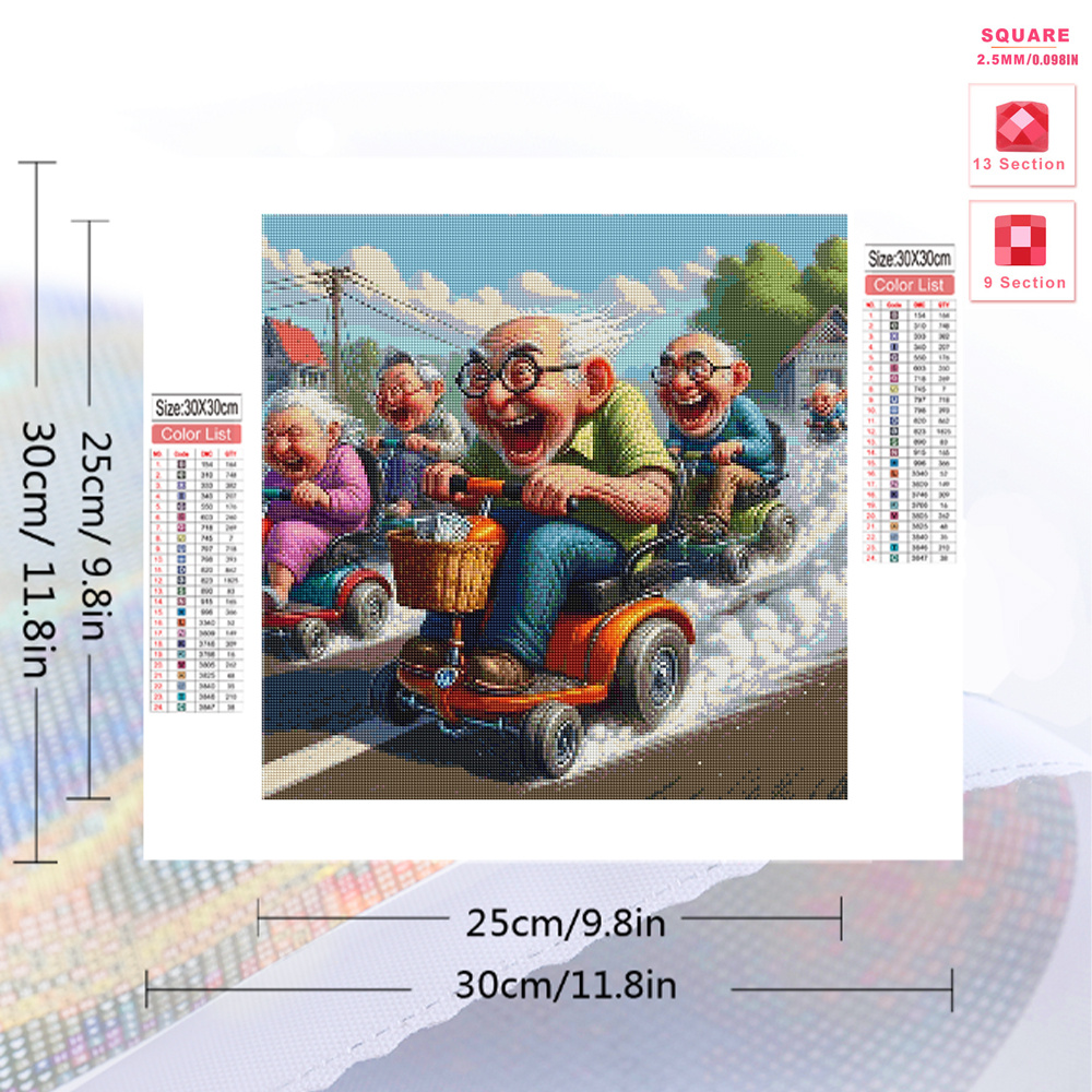 Momoart 5D DIY Berlian mosaik  - Photo Mosaic Print ulasan dan harga