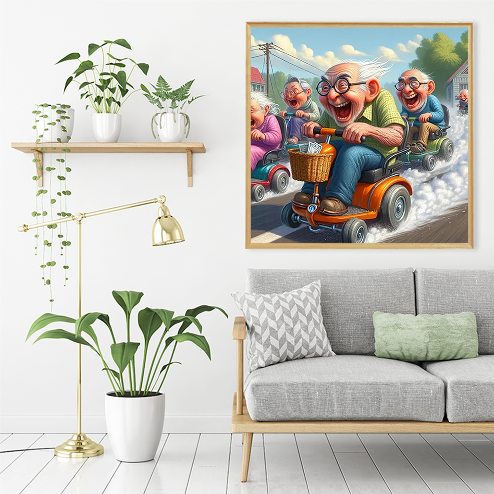 Momoart 5D DIY Berlian mosaik  - Photo Mosaic Print ulasan dan harga