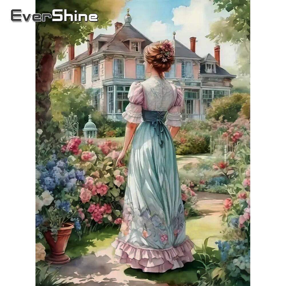 Evershine lukisan berlian cint - Photo Mosaic Print ulasan dan harga