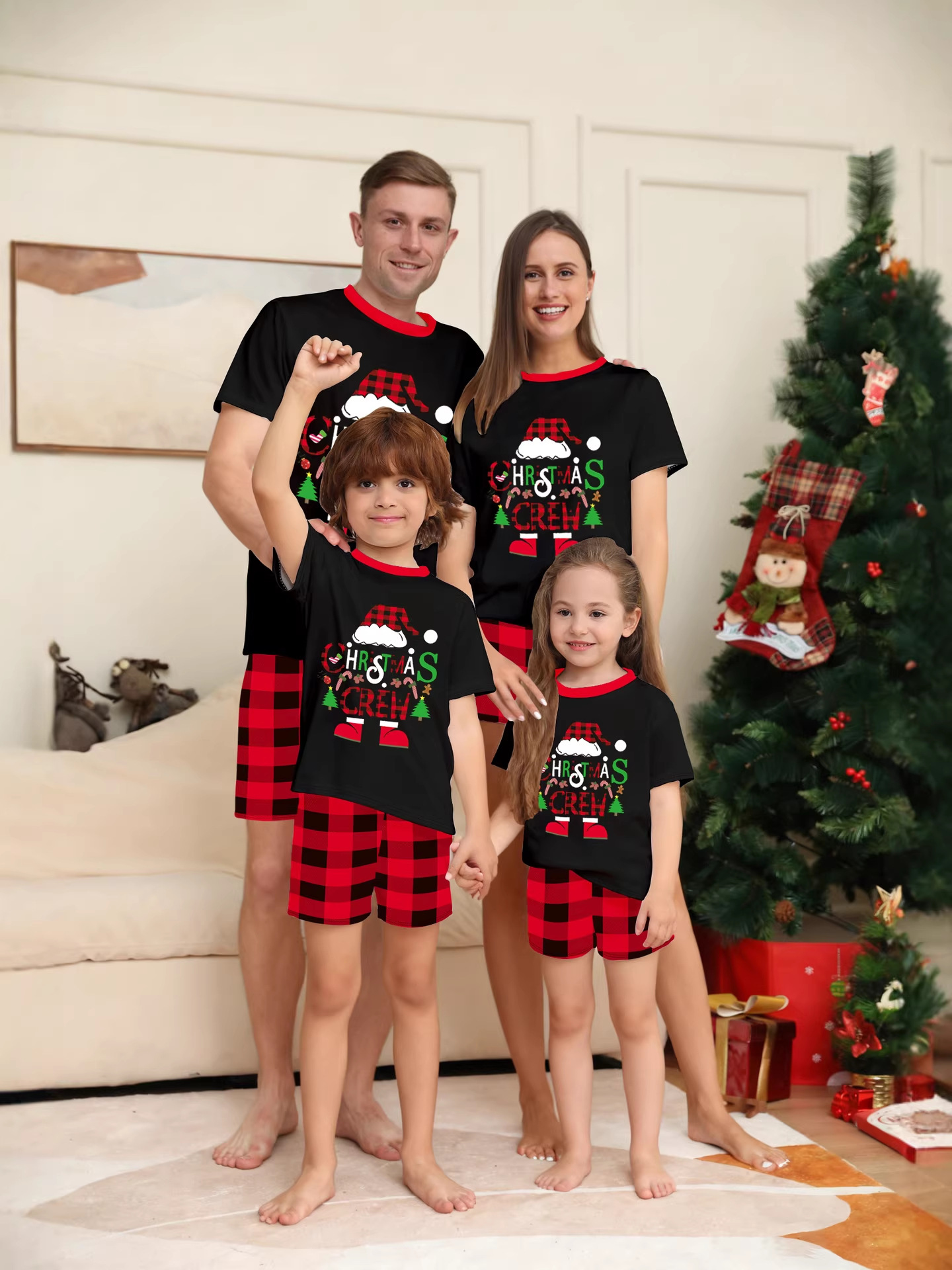 Set Piyama Keluarga Natal deng - Family Tree Print ulasan dan harga