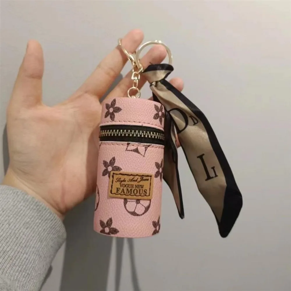 Dompet Lipstik Mini Silinder M - Monogram Keychain Leather ulasan dan harga