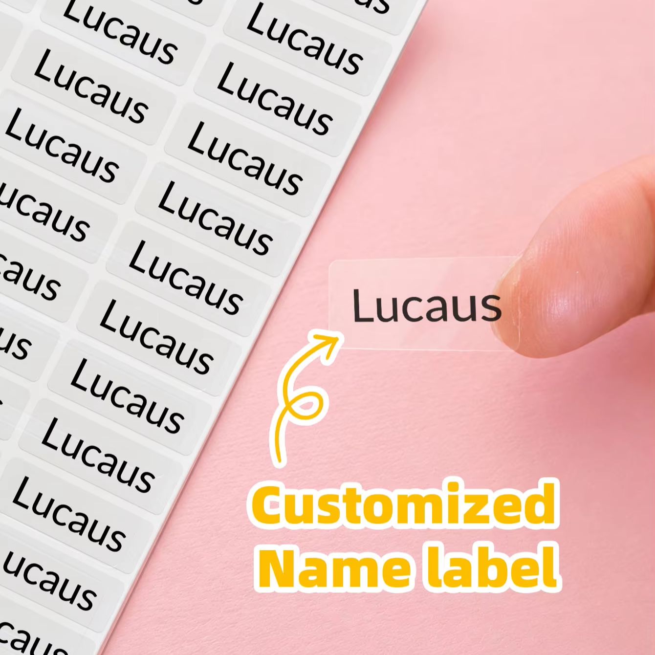 1-240 Buah Stiker Nama Pribadi - Personalized Name Box ulasan dan harga