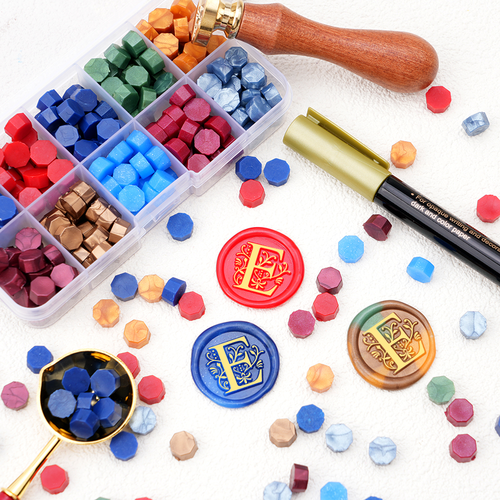 Set Stempel Lilin Huruf Alfabe - Wax Seal Letter Kit ulasan dan harga