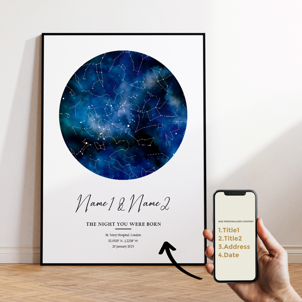 Lukisan Kanvas Poster Cetak Ga - Custom Map Poster ulasan dan harga