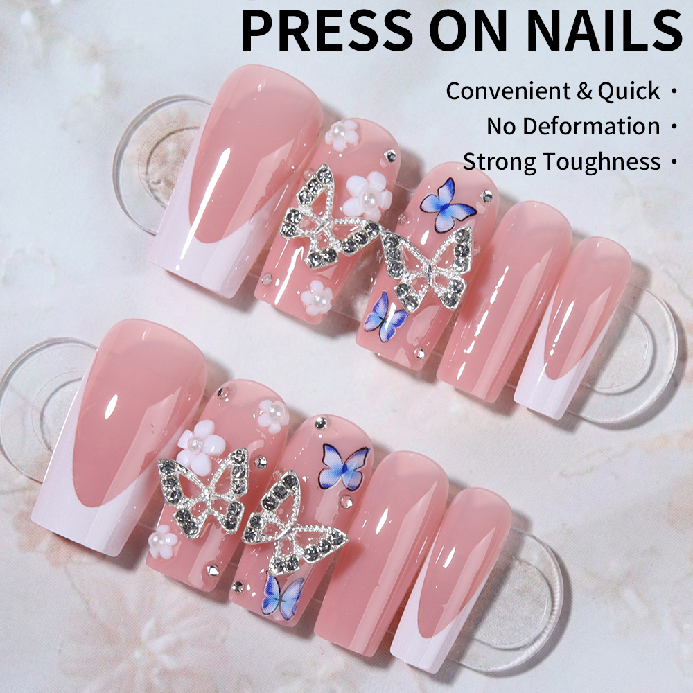 Bersinarlah dengan 24 Pcs Kuku - Pressed Flower Art ulasan dan harga