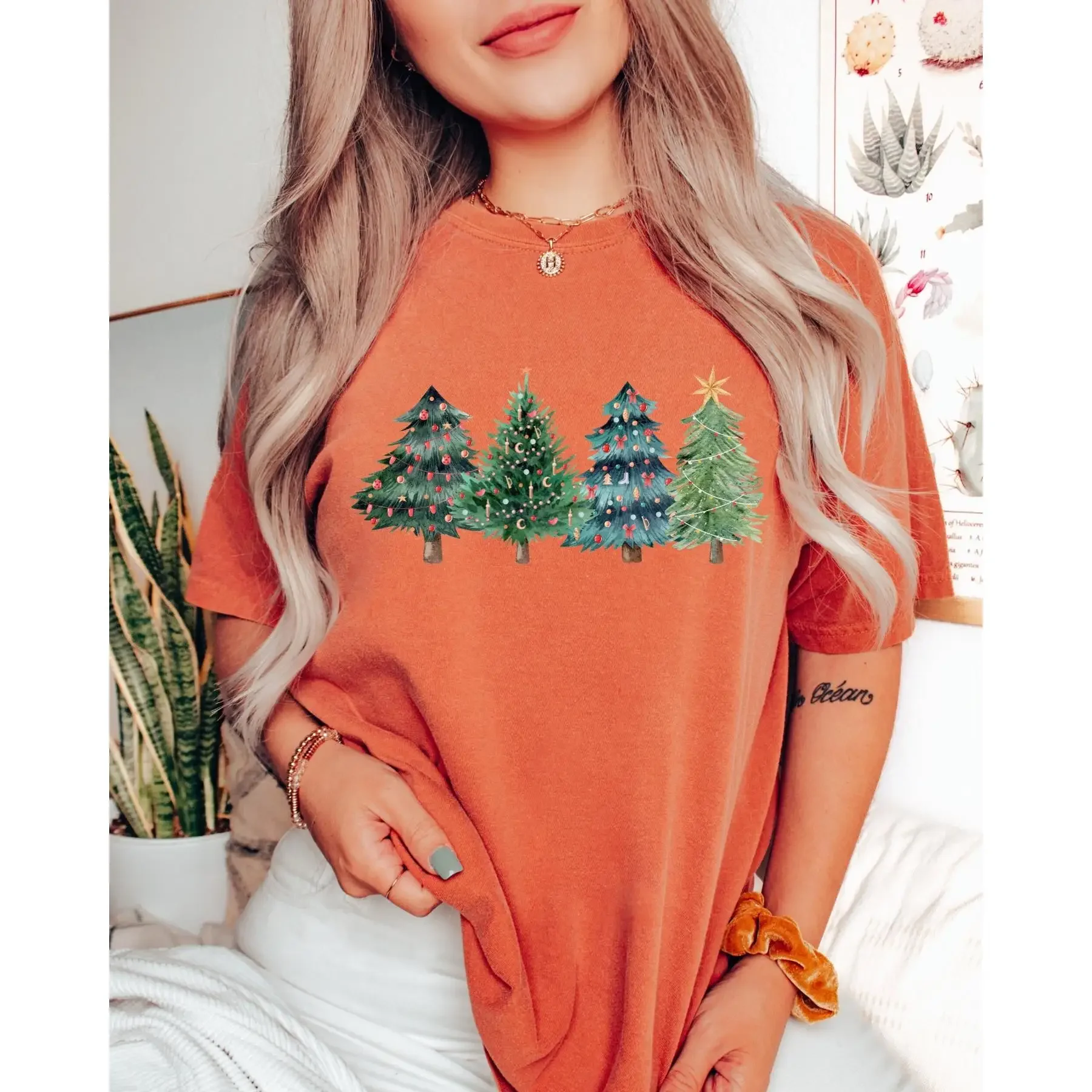Kaos Pohon Natal Lucu untuk Ke - Family Tree Print ulasan dan harga