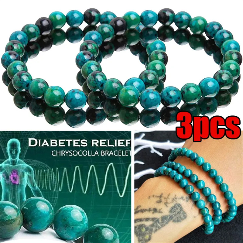 Gelang Chrysocolla Malachite W - Coordinates Bracelet ulasan dan harga