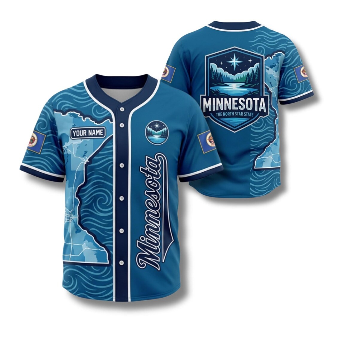 Kaos Jersey Bisbol Minnesota K - Custom Star Map ulasan dan harga